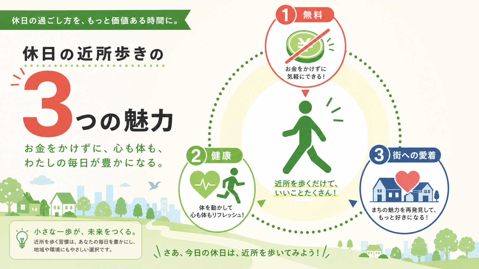 休日の近所歩きとは?結論からわかる魅力